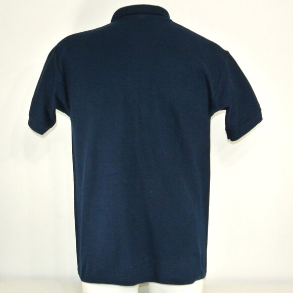 BLOCKBUSTER VIDEO Vintage Employee Uniform Polo Shirt Navy Blue NEW Size XL - Picture 5 of 6
